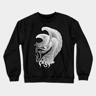 Ghost Snake Crewneck Sweatshirt